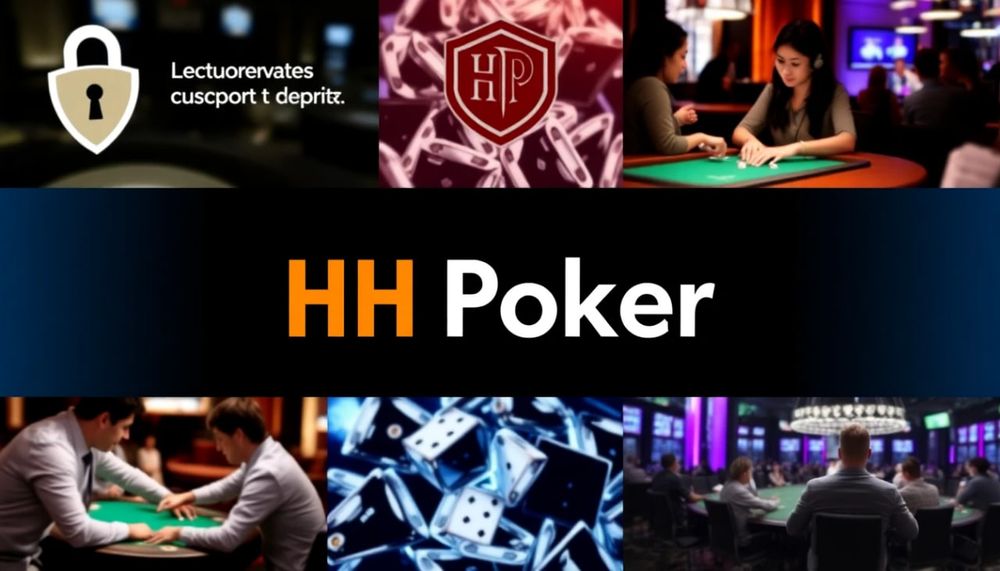 HHpoker登不上 - 高端德州扑克APP界面